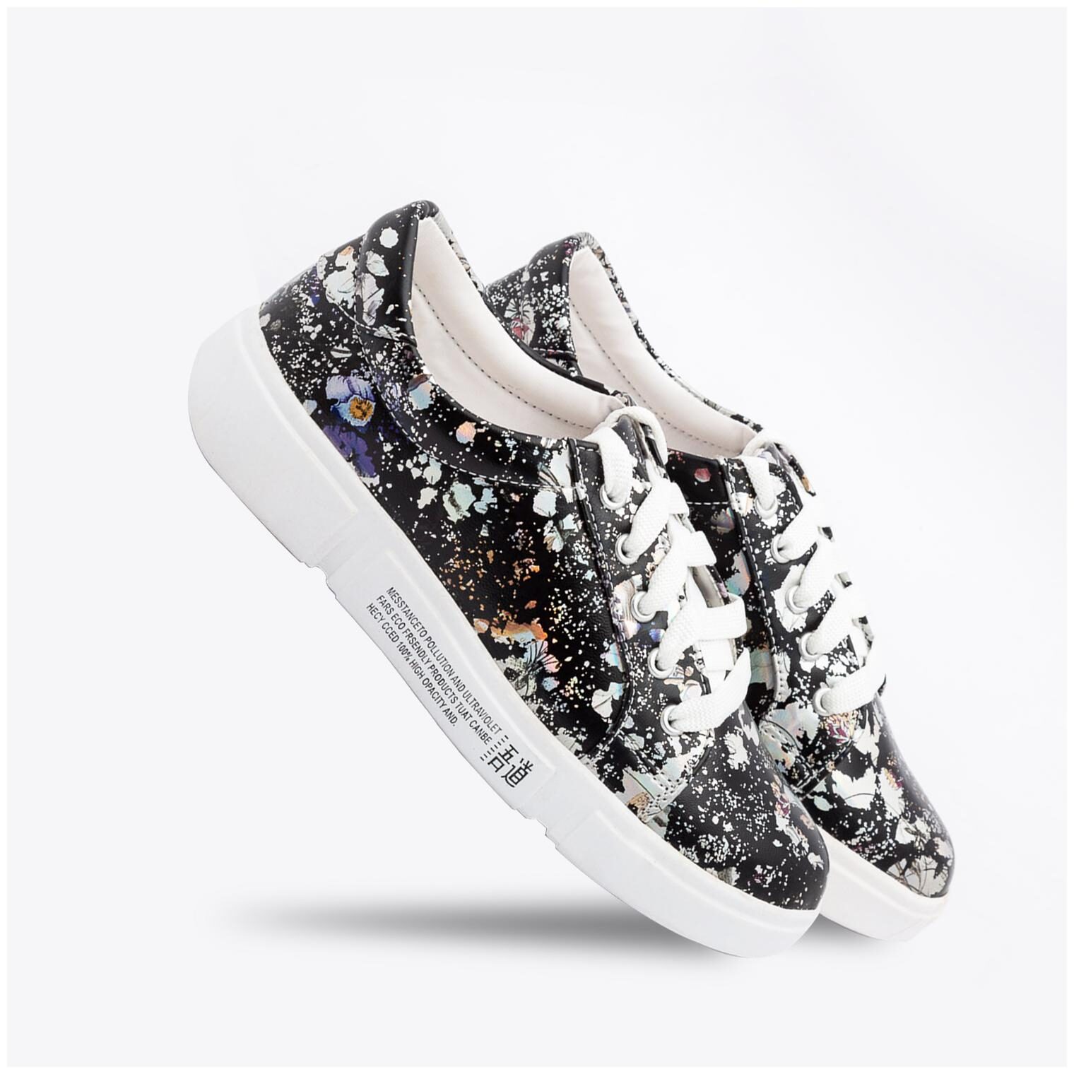 

IMT Women Black Sneakers