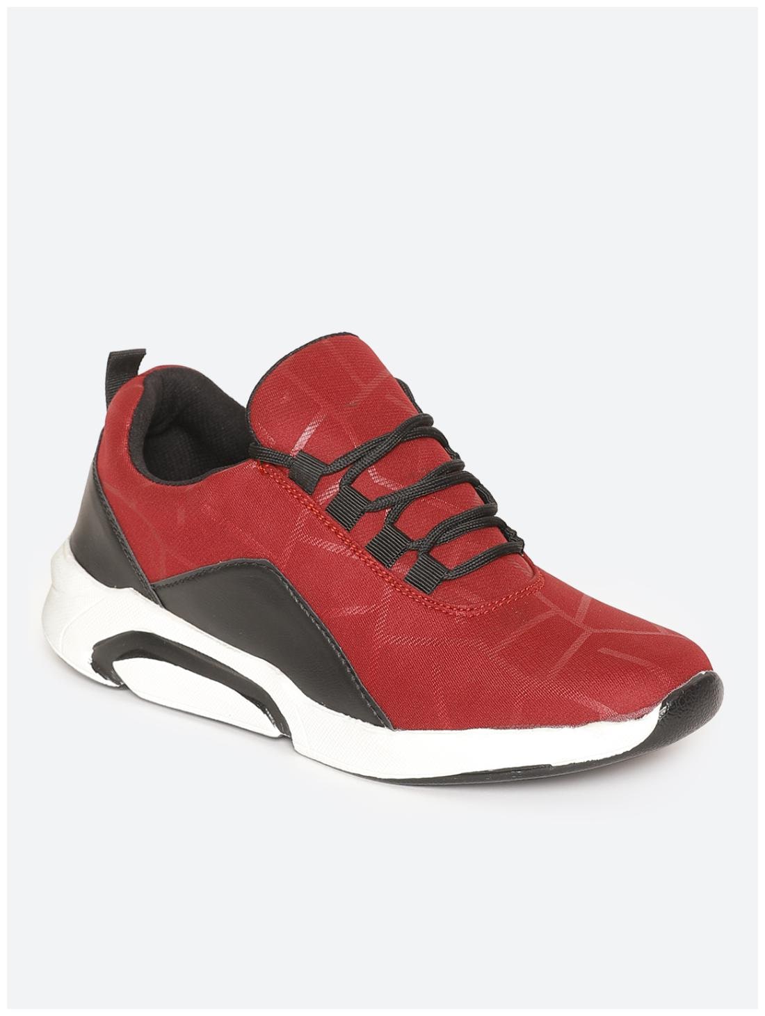 

IMT Men Red Casual Shoes - 1001-LAYASA CHERRY