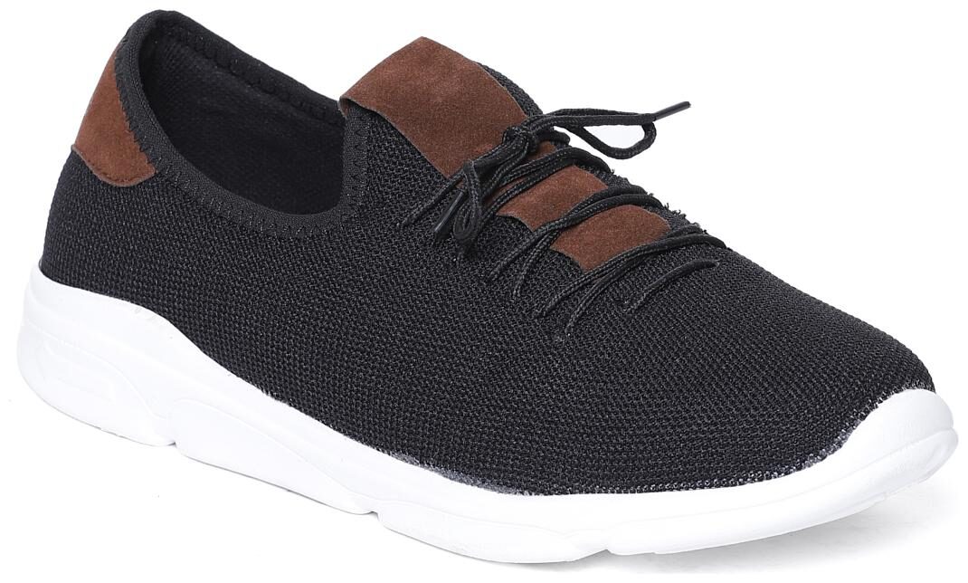 

IMT Men Black Casual Shoes - 1058-01 BLK-BRN