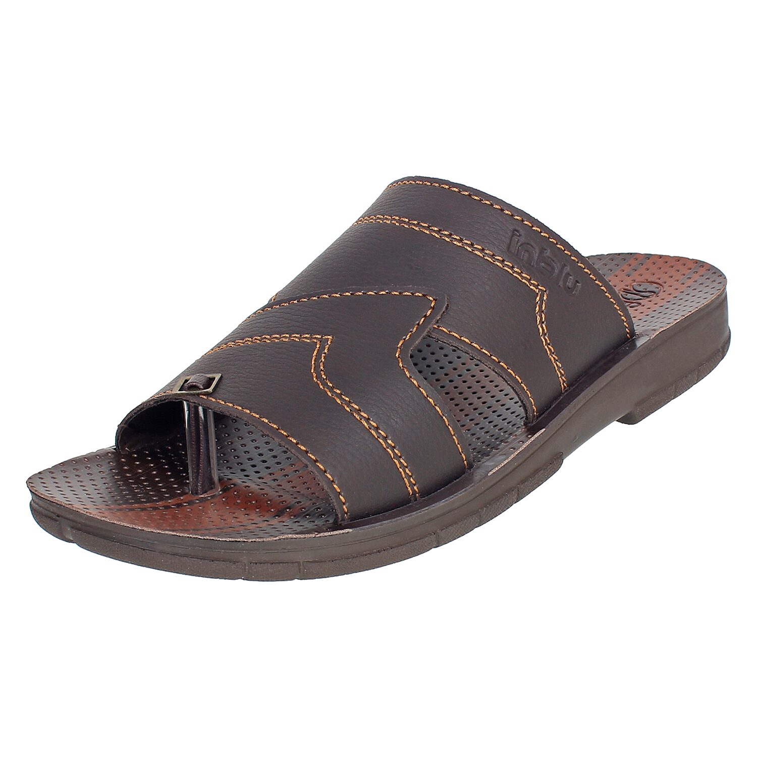 

Inblu Men Brown Flip-Flops - 1 Pair