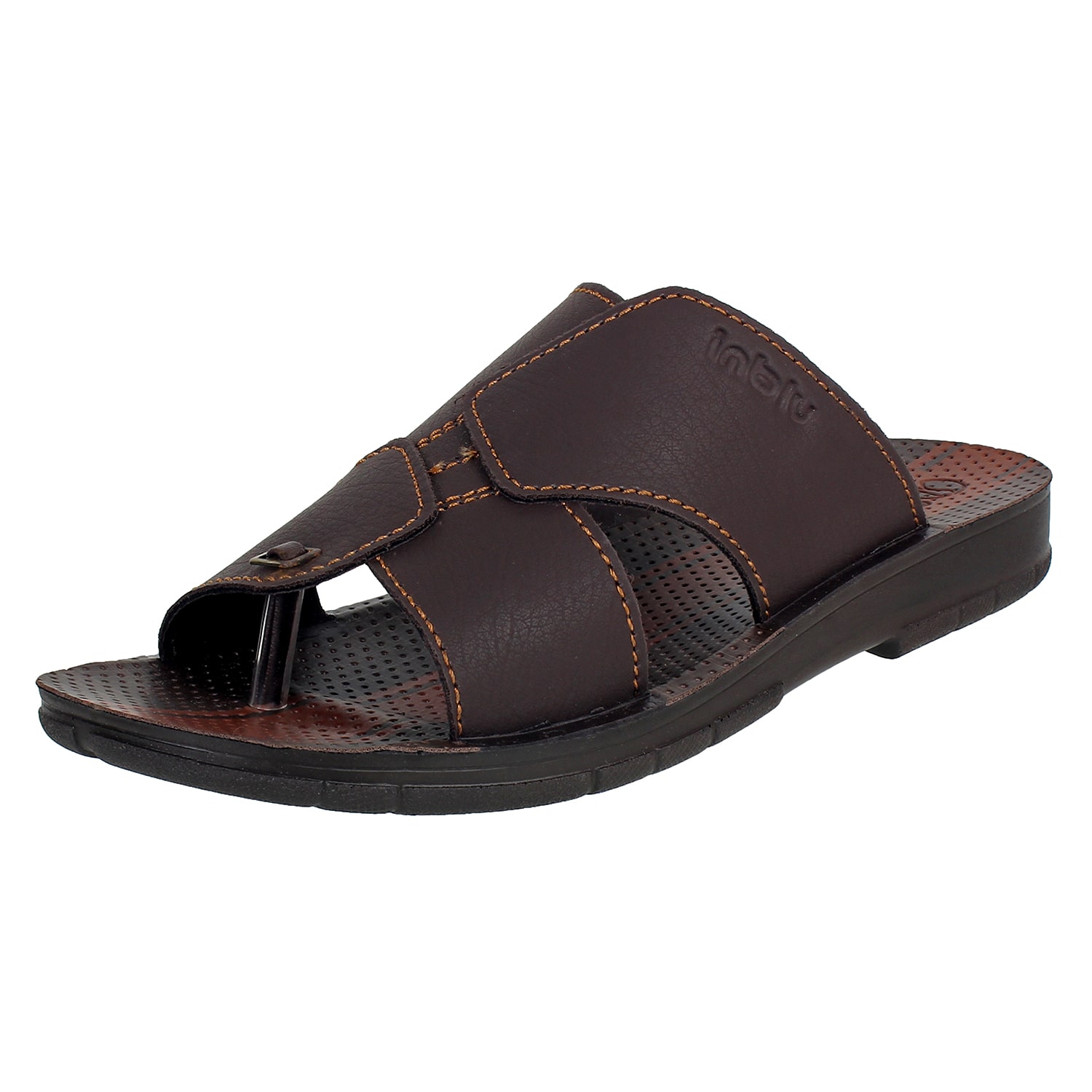 

Inblu Men Brown Flip-Flops - 1 Pair