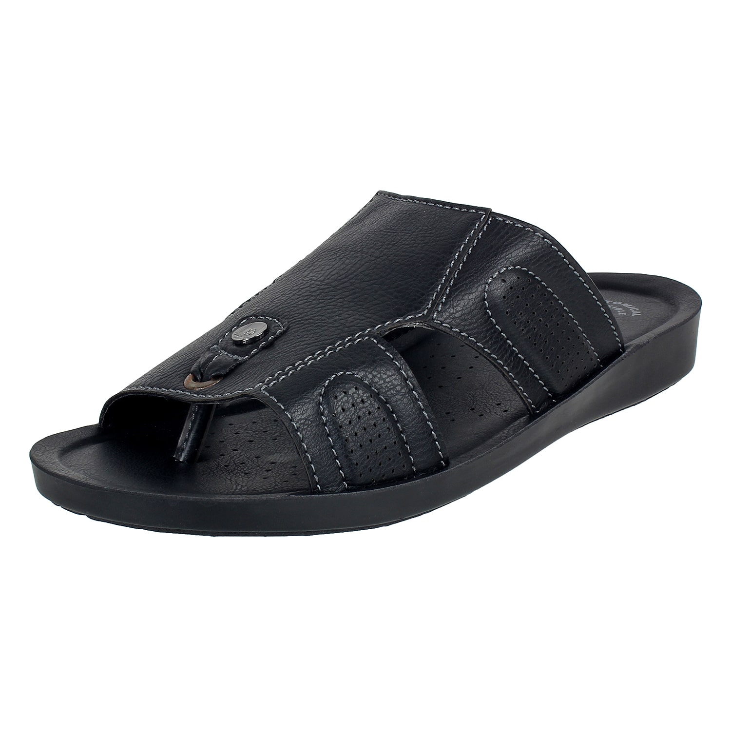 

Inblu Men Black Flip-Flops - 1 Pair