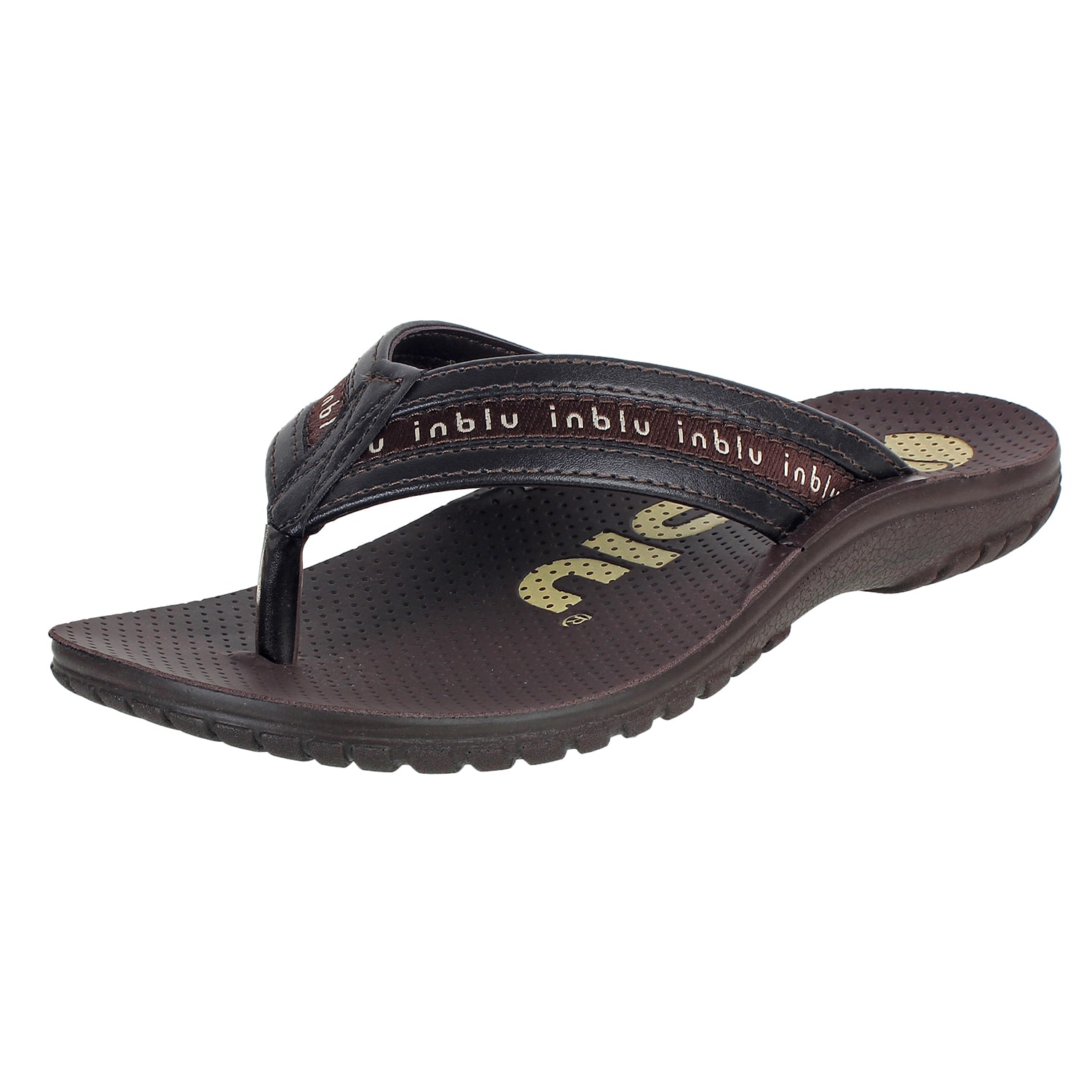 

Inblu Men Brown Flip-Flops - 1 Pair