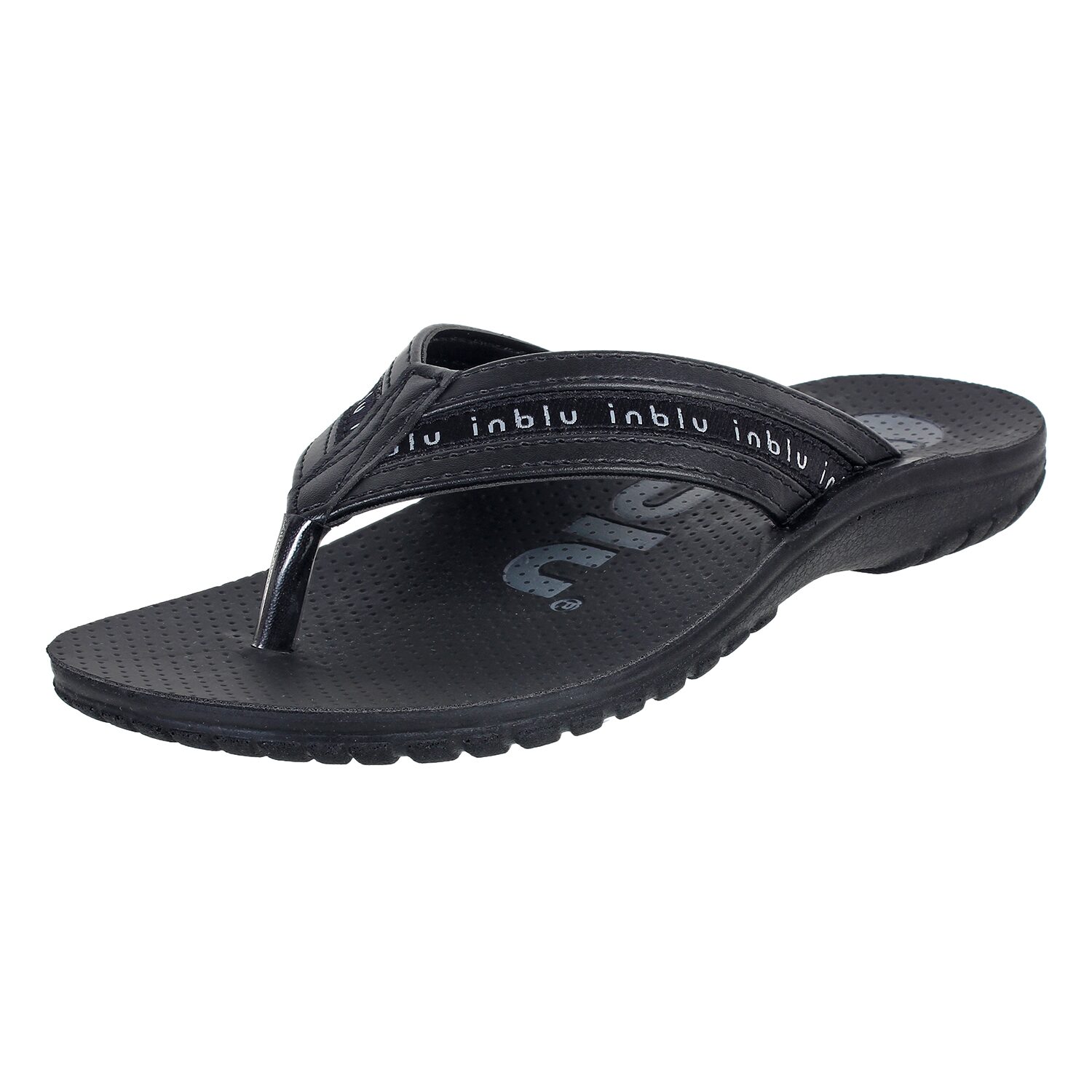 

Inblu 58M3 Black Men Slipper