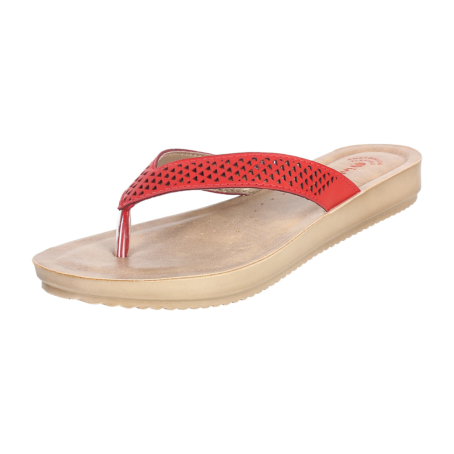

Inblu Bm29 Red Women High Grade Pu Sandal