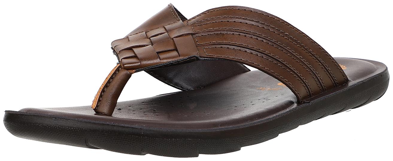 

Inblu Men Brown Flip-Flops - 1 Pair
