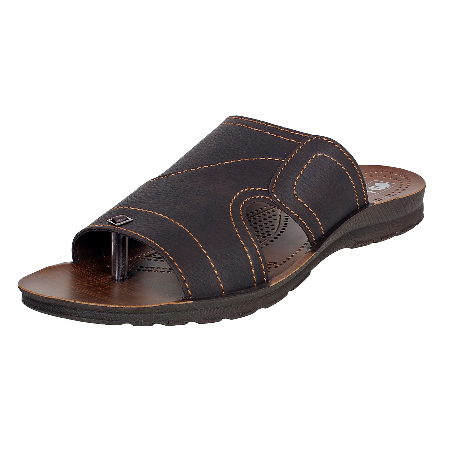 

Inblu Men Brown Flip-Flops - 1 Pair