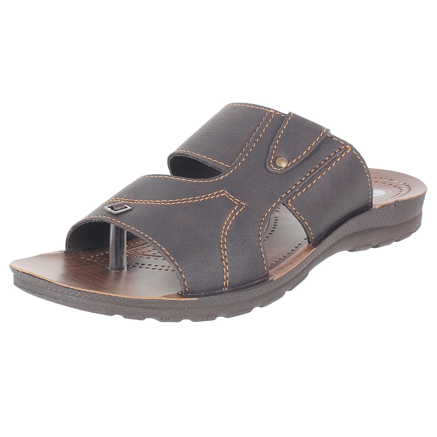 

Inblu Men Brown Flip-Flops - 1 Pair