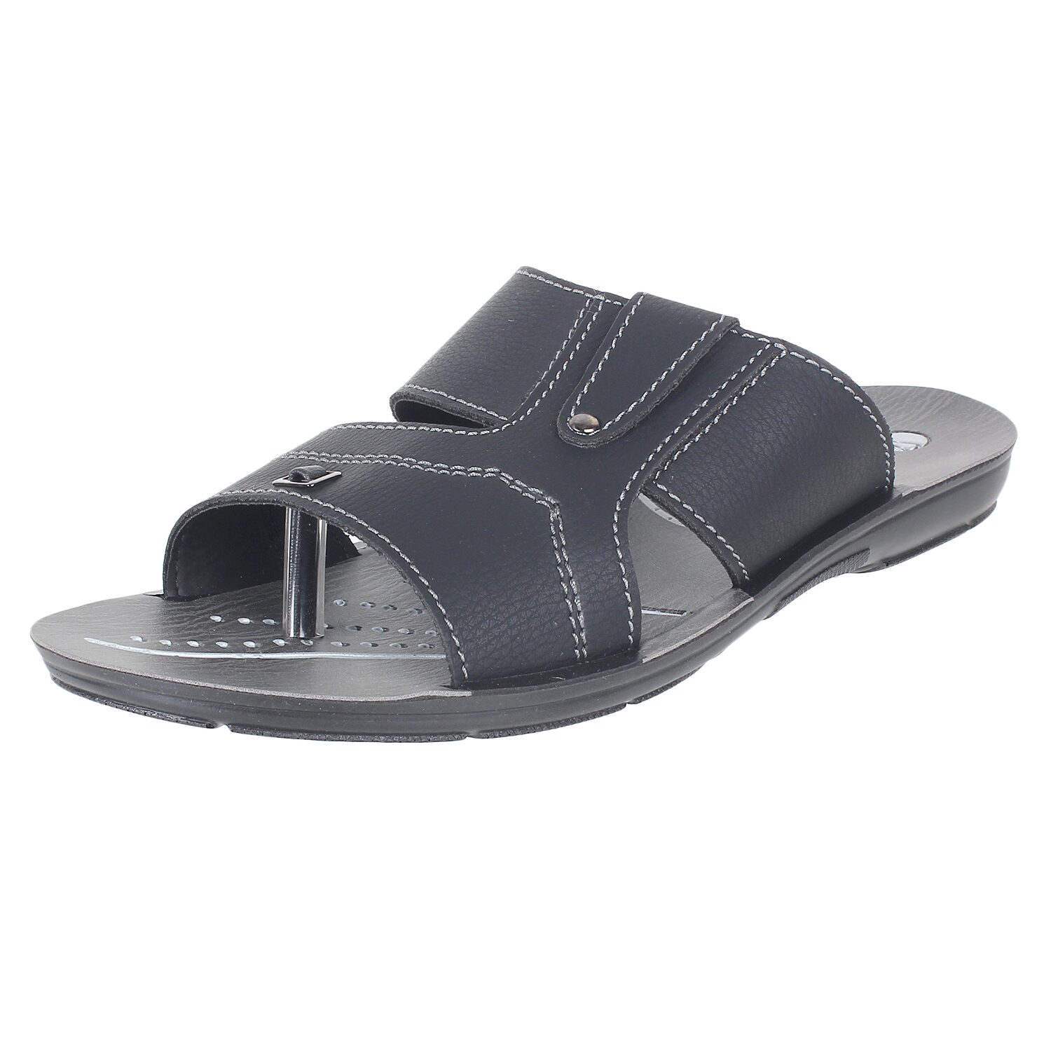 

Inblu Men Black Flip-Flops - 1 Pair