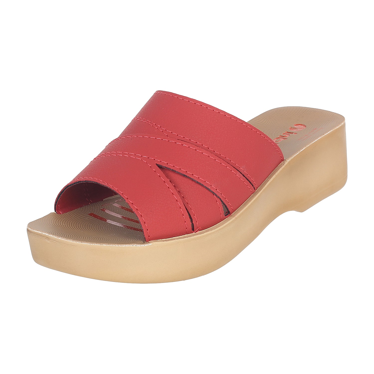 

Inblu Mr50 Red Women High Grade Pu Sandal