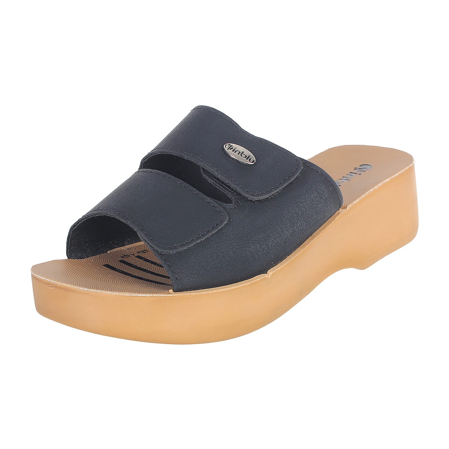 

Inblu Mr51 Black Women High Grade Pu Sandal