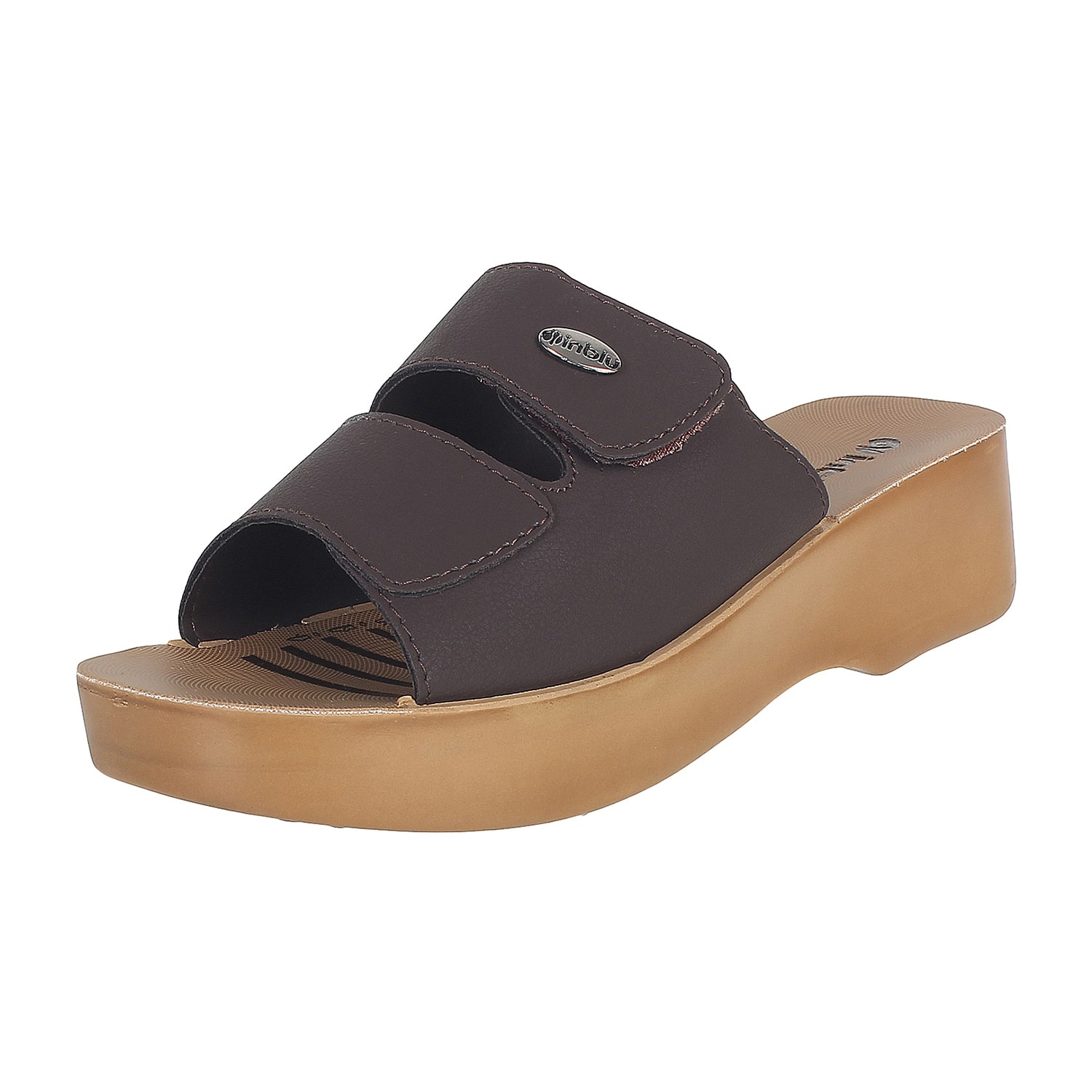 

Inblu Mr51 Brown Women High Grade Pu Sandal