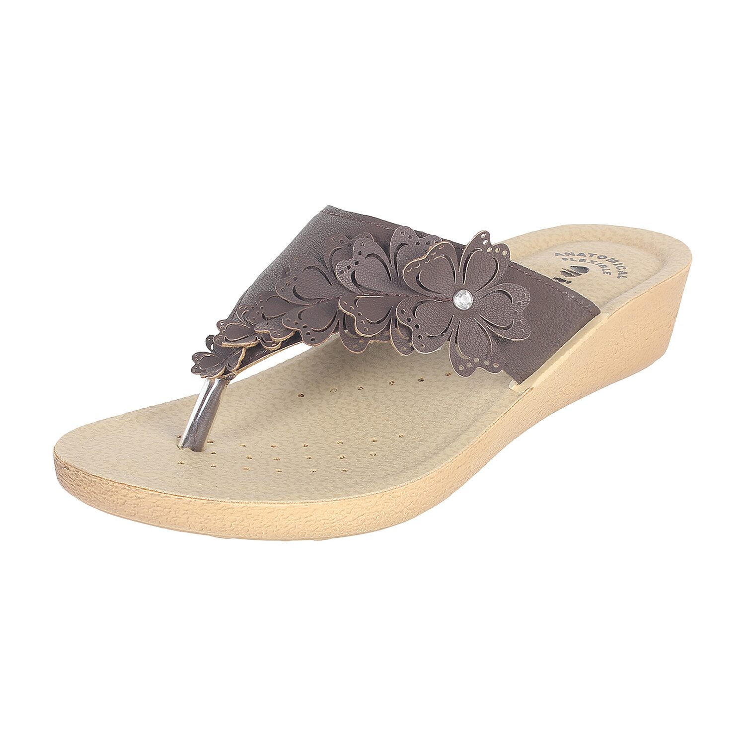 

Inblu Pp07 Brown Women High Grade Pu Sandal