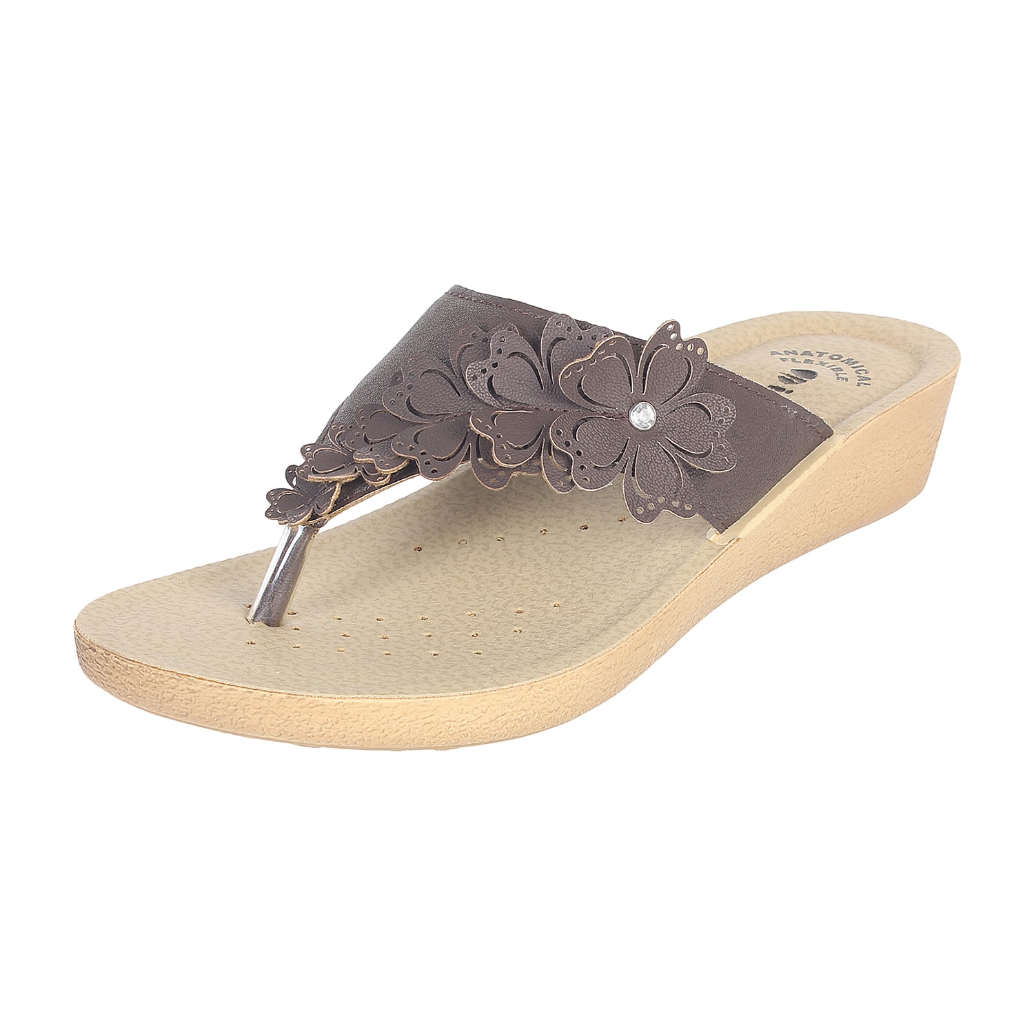 

Inblu Pp07 Brown Women High Grade Pu Sandal