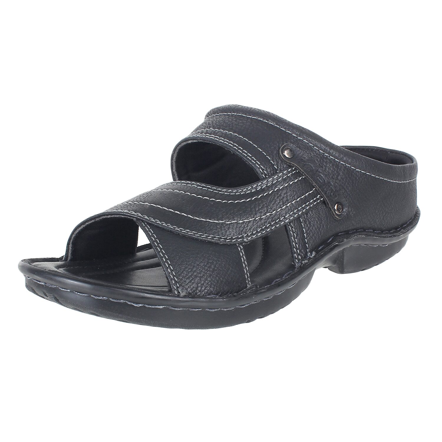 

Inblu Men Black Flip-Flops - 1 Pair