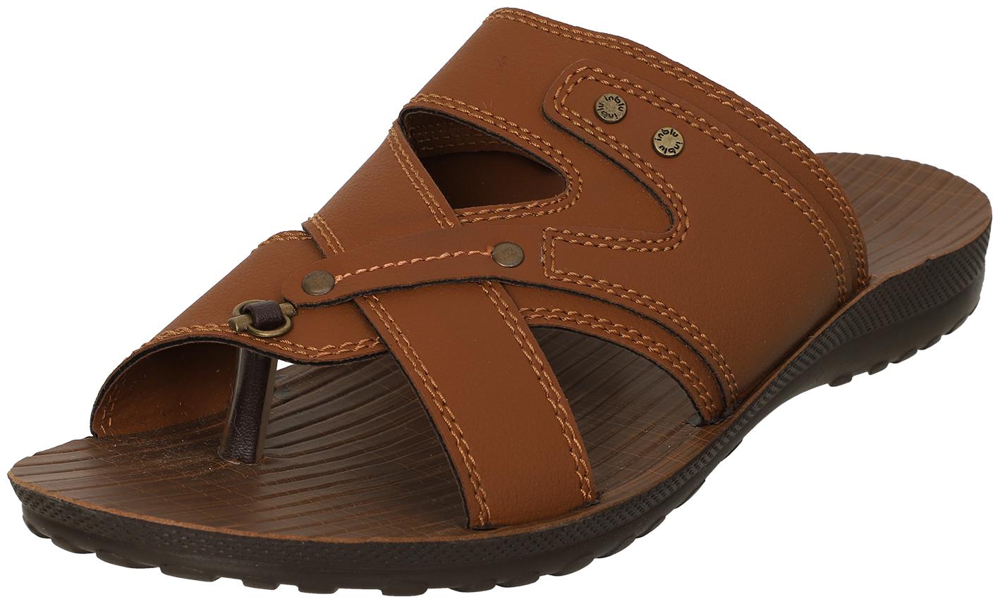

Inblu Men Tan Flip-Flops - 1 Pair
