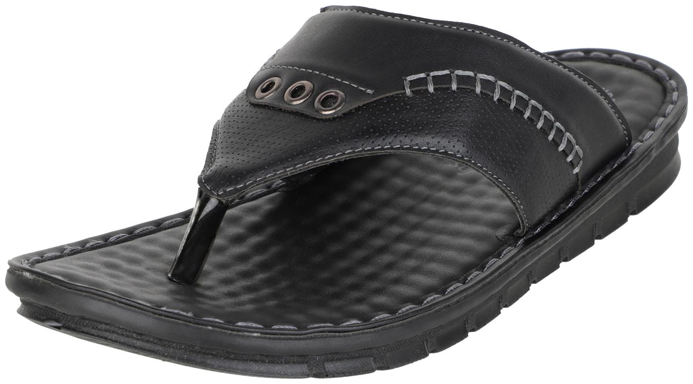 

Inblu Men Black Flip-Flops - 1 Pair