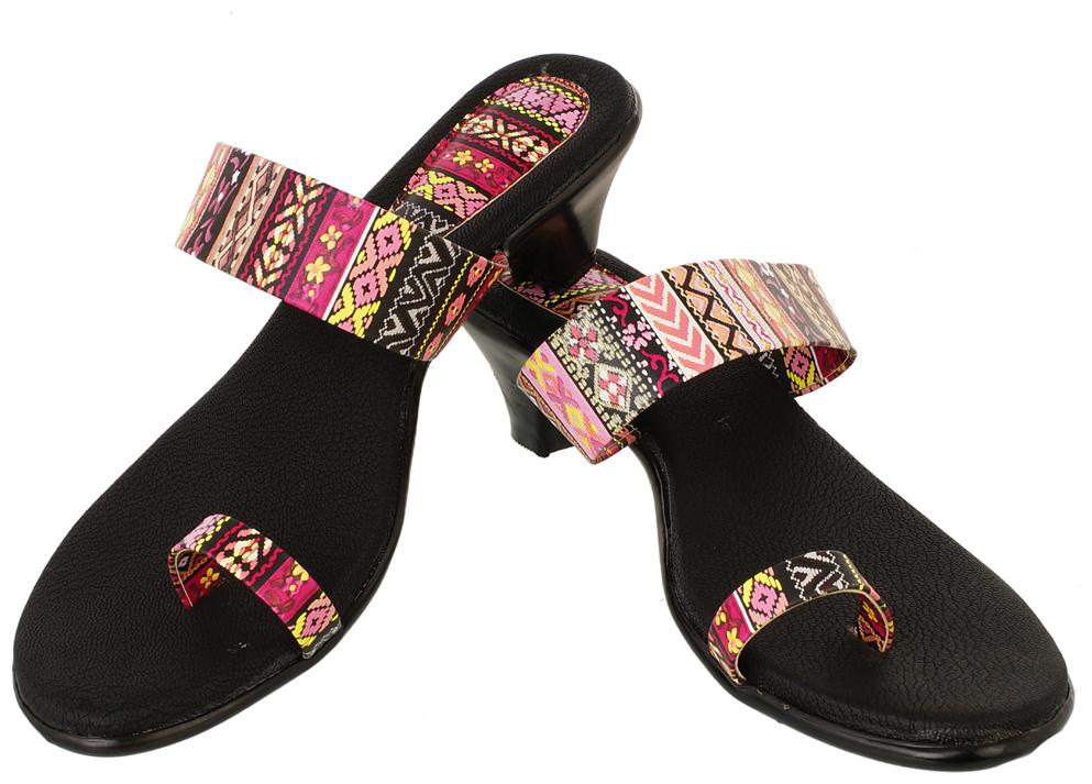 

Indirang Women Multi-Color Heeled Sandals