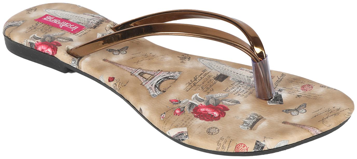 

Indirang Women Multi-Color T-Strap Flats