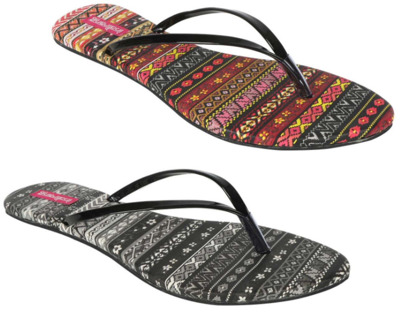 

Indirang Women Multi-Color T-Strap Flats - 2 Pair