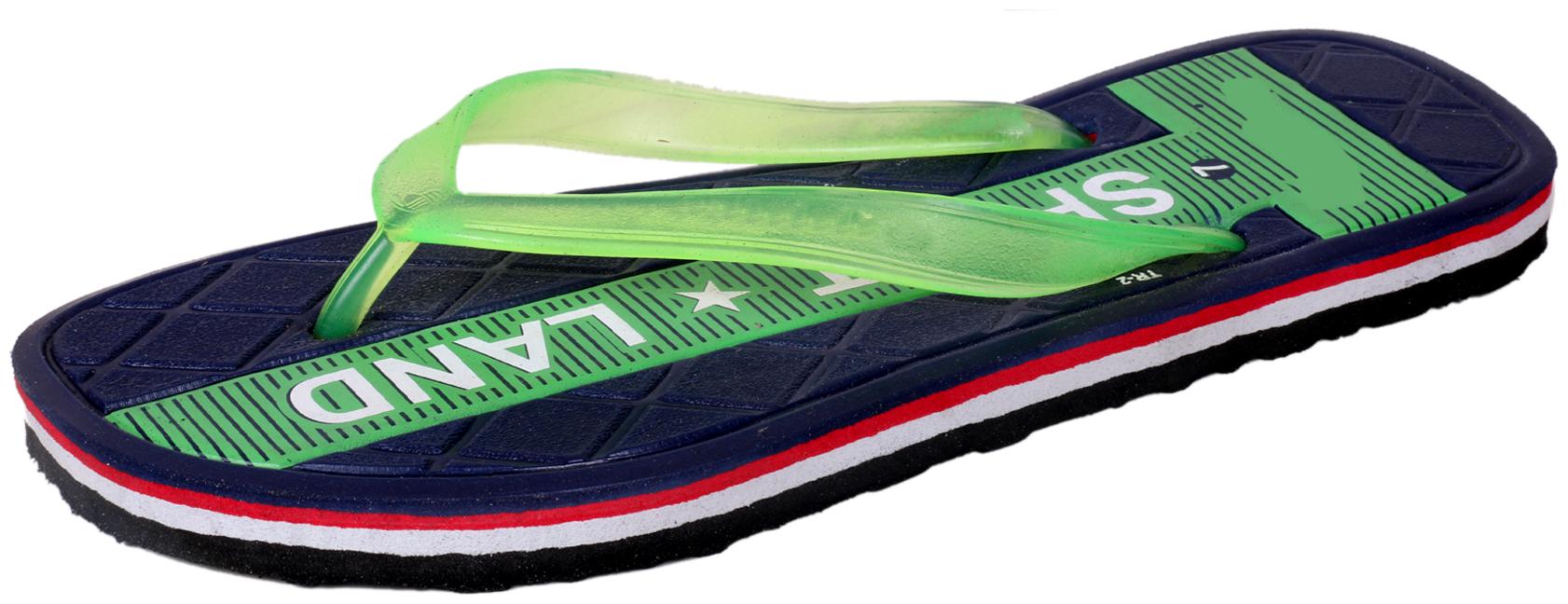 

Indiweaves Men Green Flip-Flops - 1 Pair