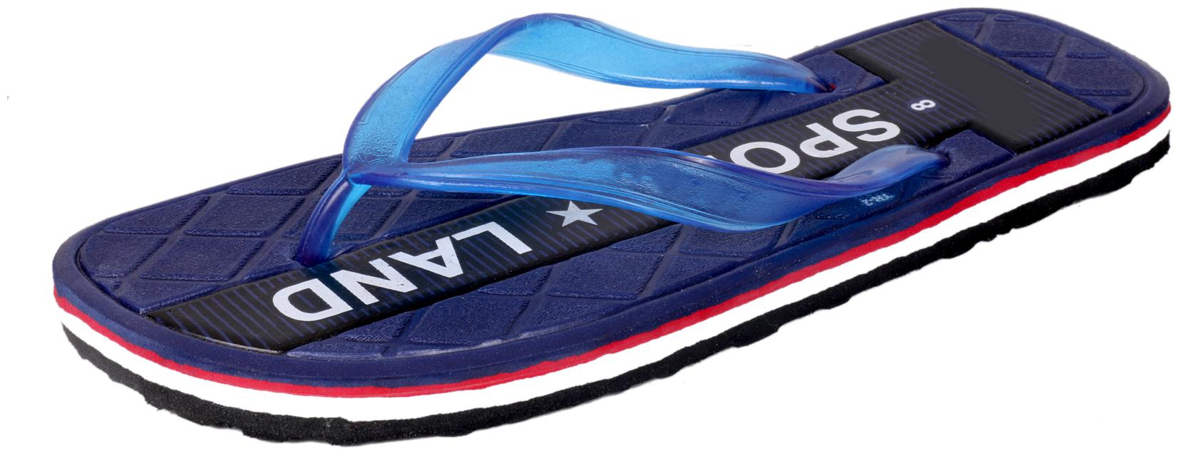 

Indiweaves Men Blue Flip-Flops - 1 Pair