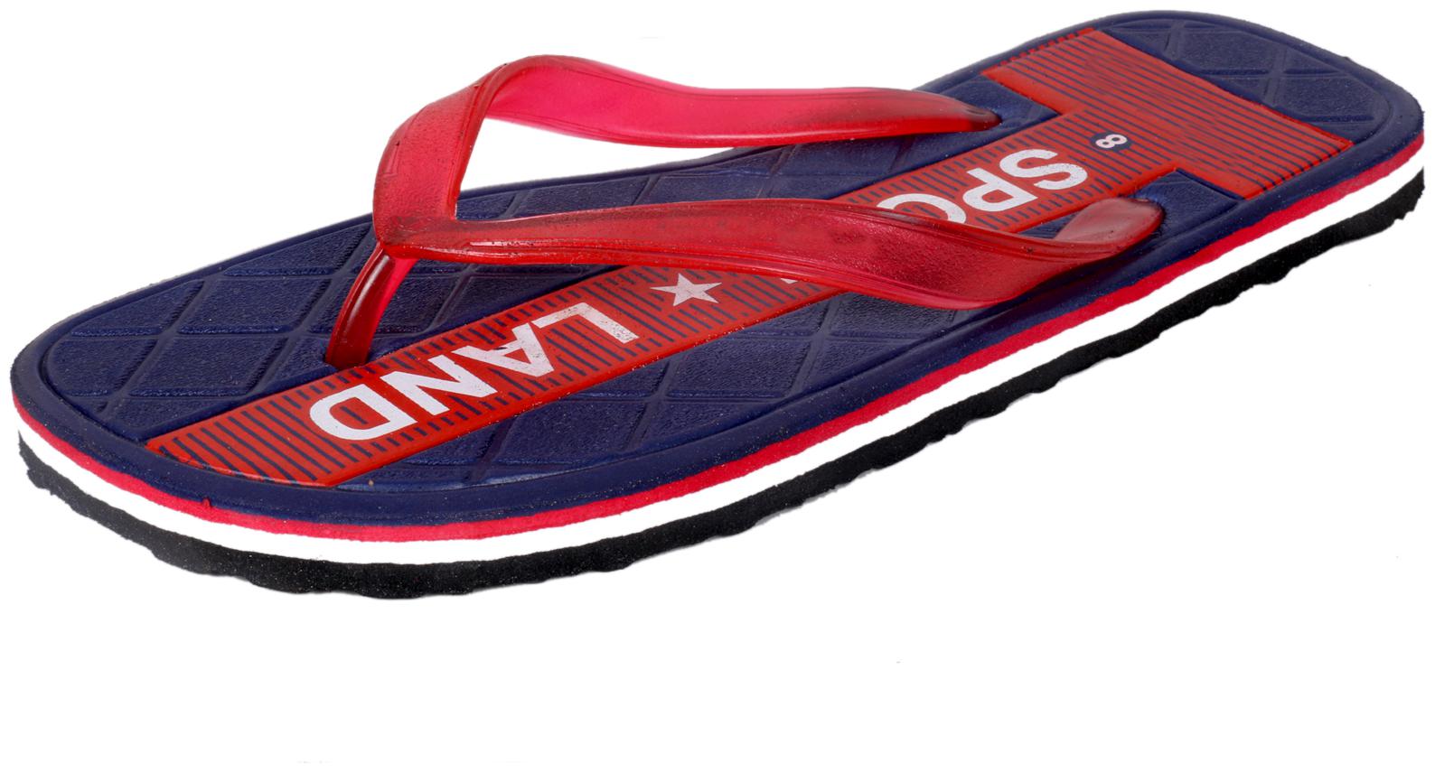 

Indiweaves Men Red Flip-Flops - 1 Pair