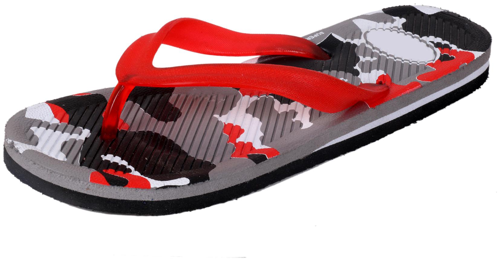

Indiweaves Men Red Flip-Flops - 1 Pair