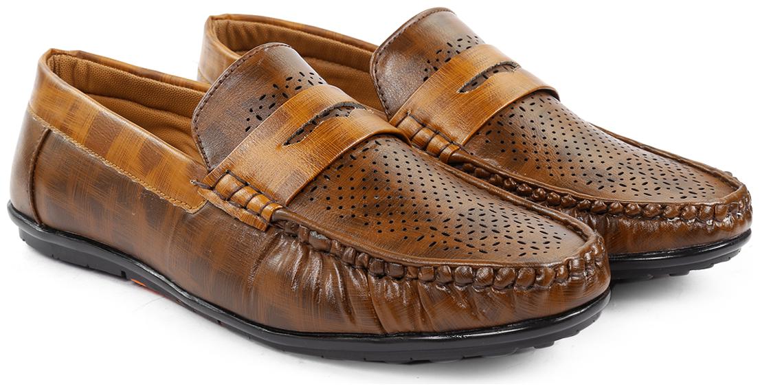 

Inlazer Men Brown Loafers - 601-BROWN-7
