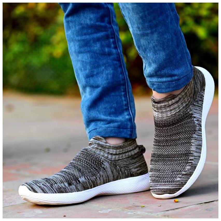

Inlazer Men Running Shoes ( Grey )