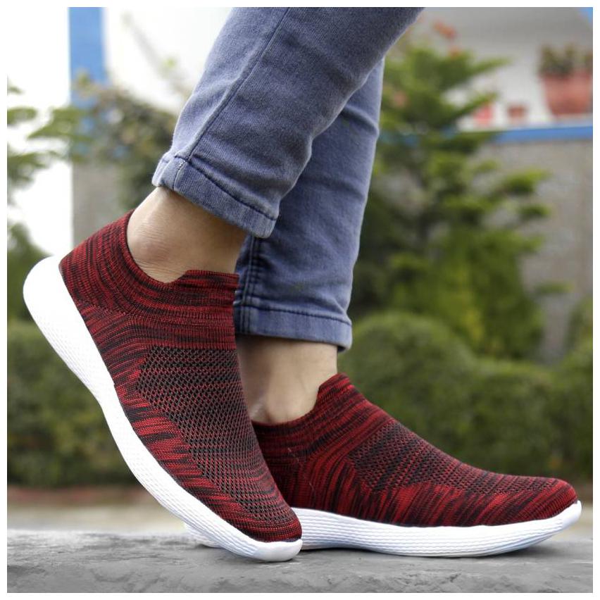 

Inlazer Men Running Shoes ( Red )