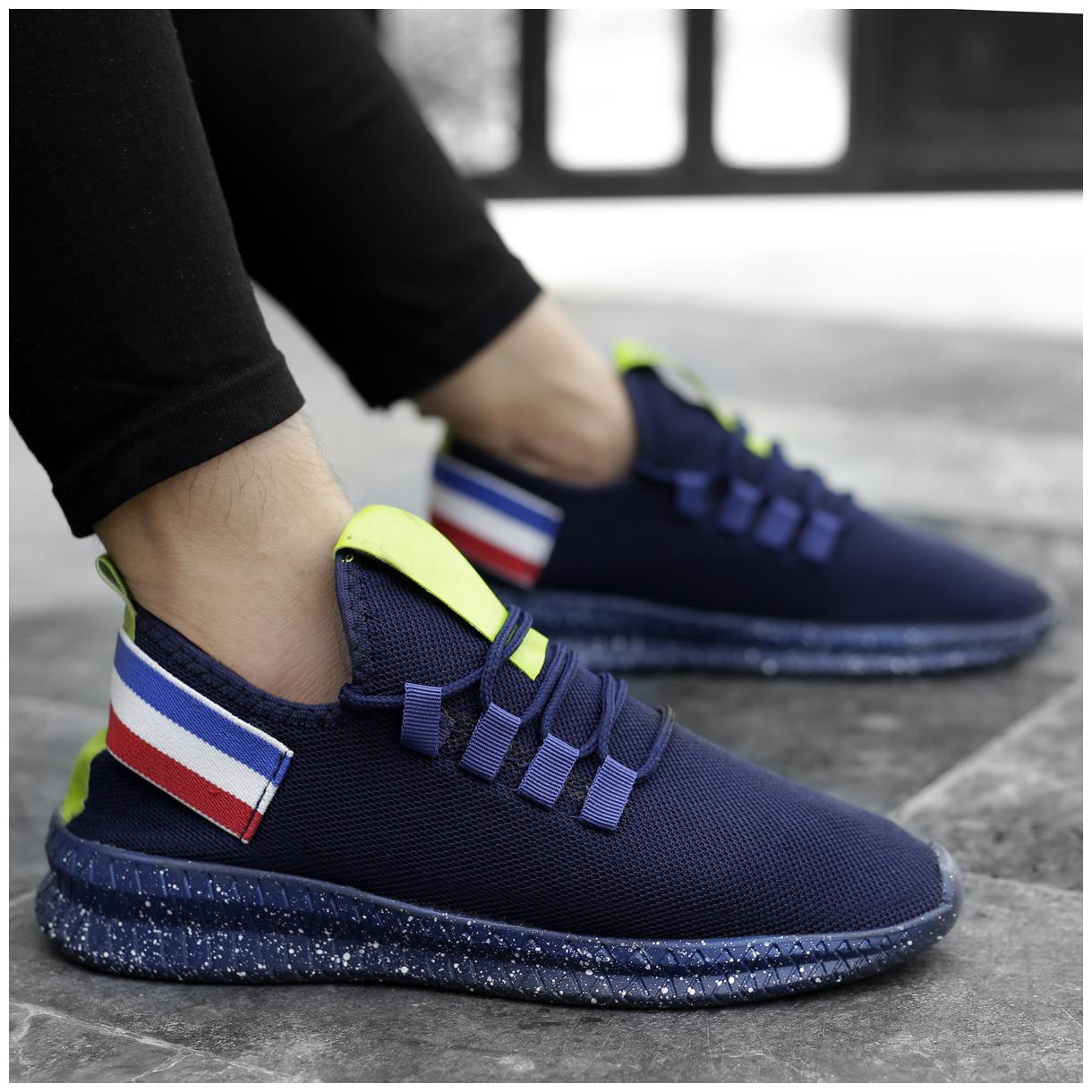 

Inlazer Men Running Shoes ( Blue )