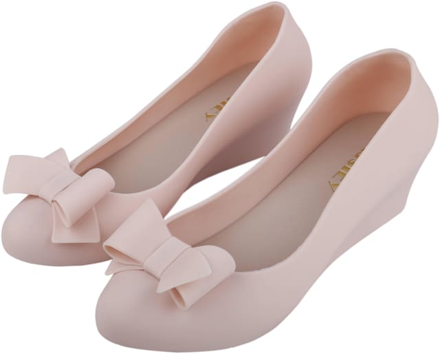 IRSOE Peep Toe Bellies For Women ( Pink )