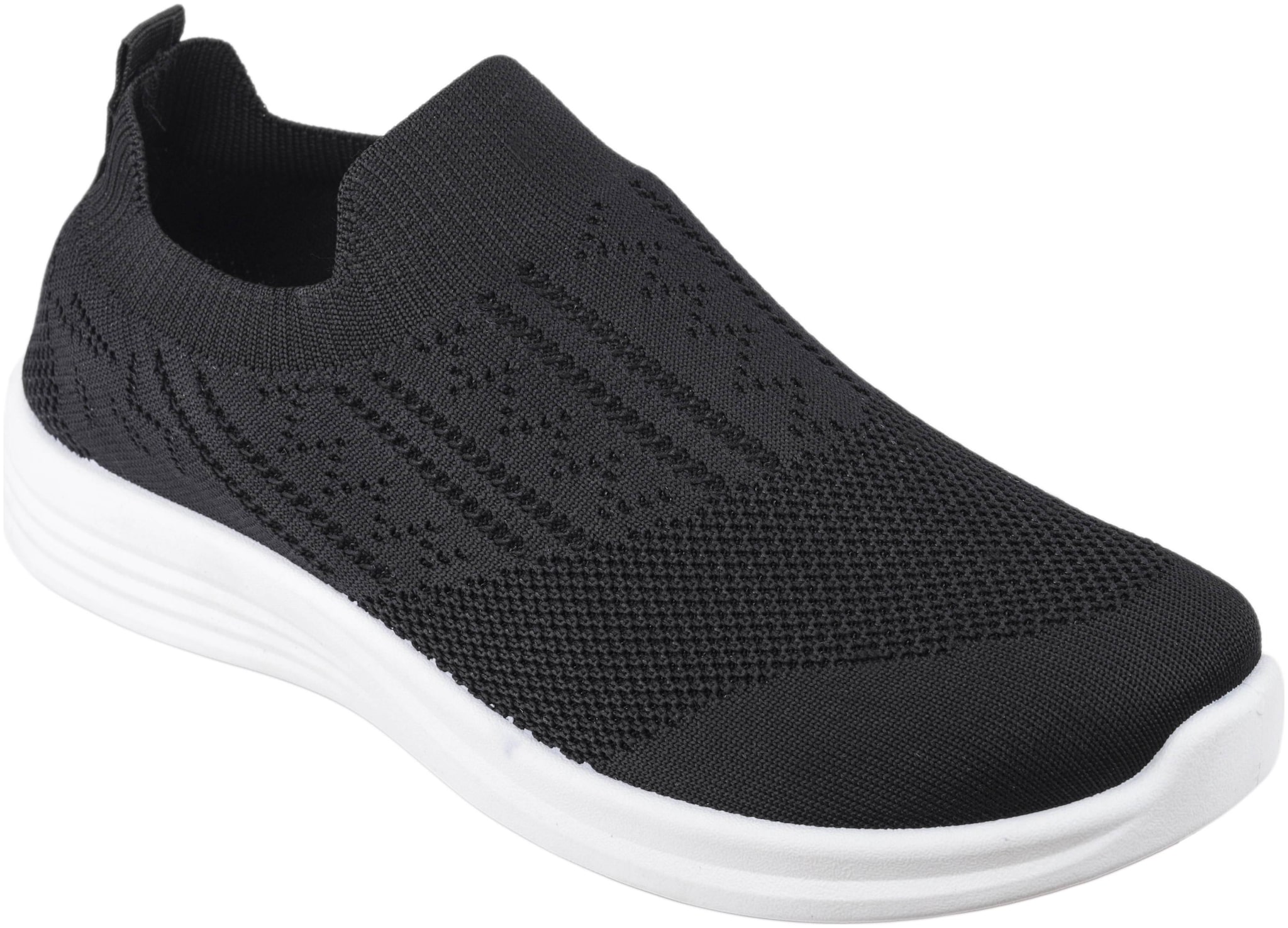 

IRSOE Women Black Sneakers