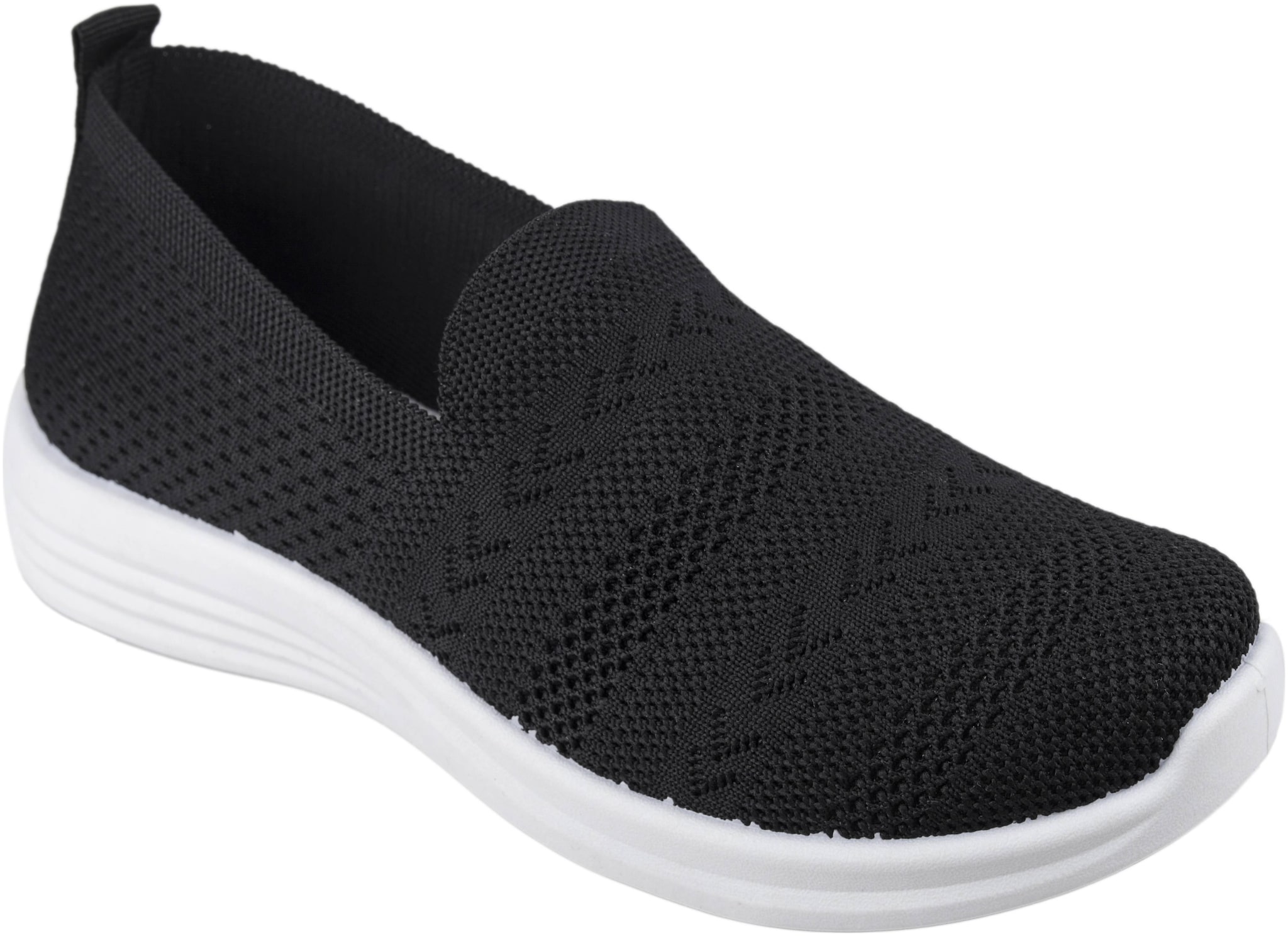 

IRSOE Women Black Sneakers