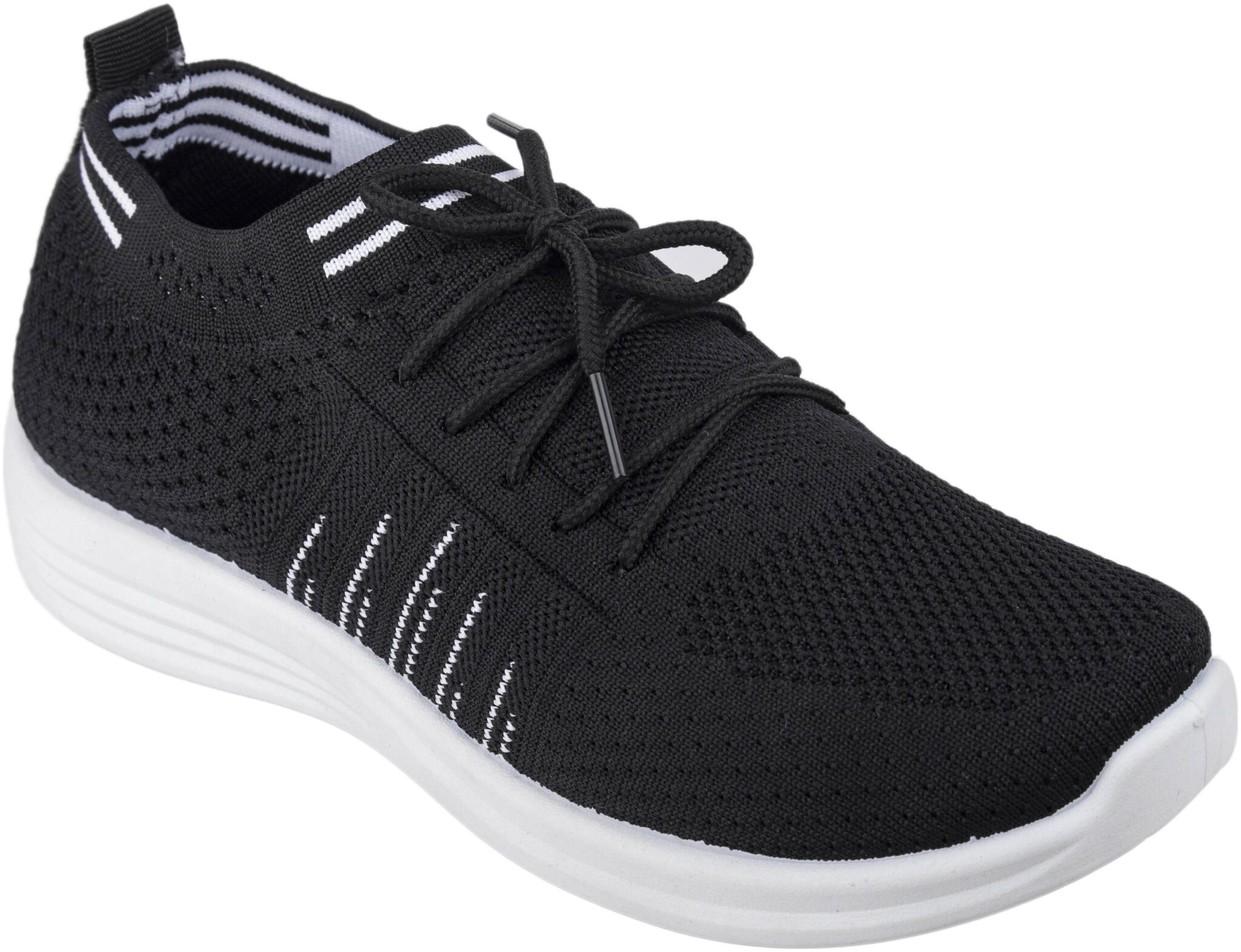 

IRSOE Women Black Sneakers