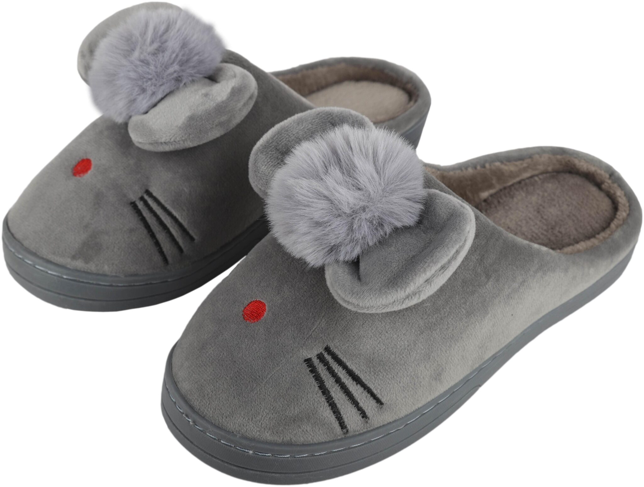 

IRSOE Women Grey Mules