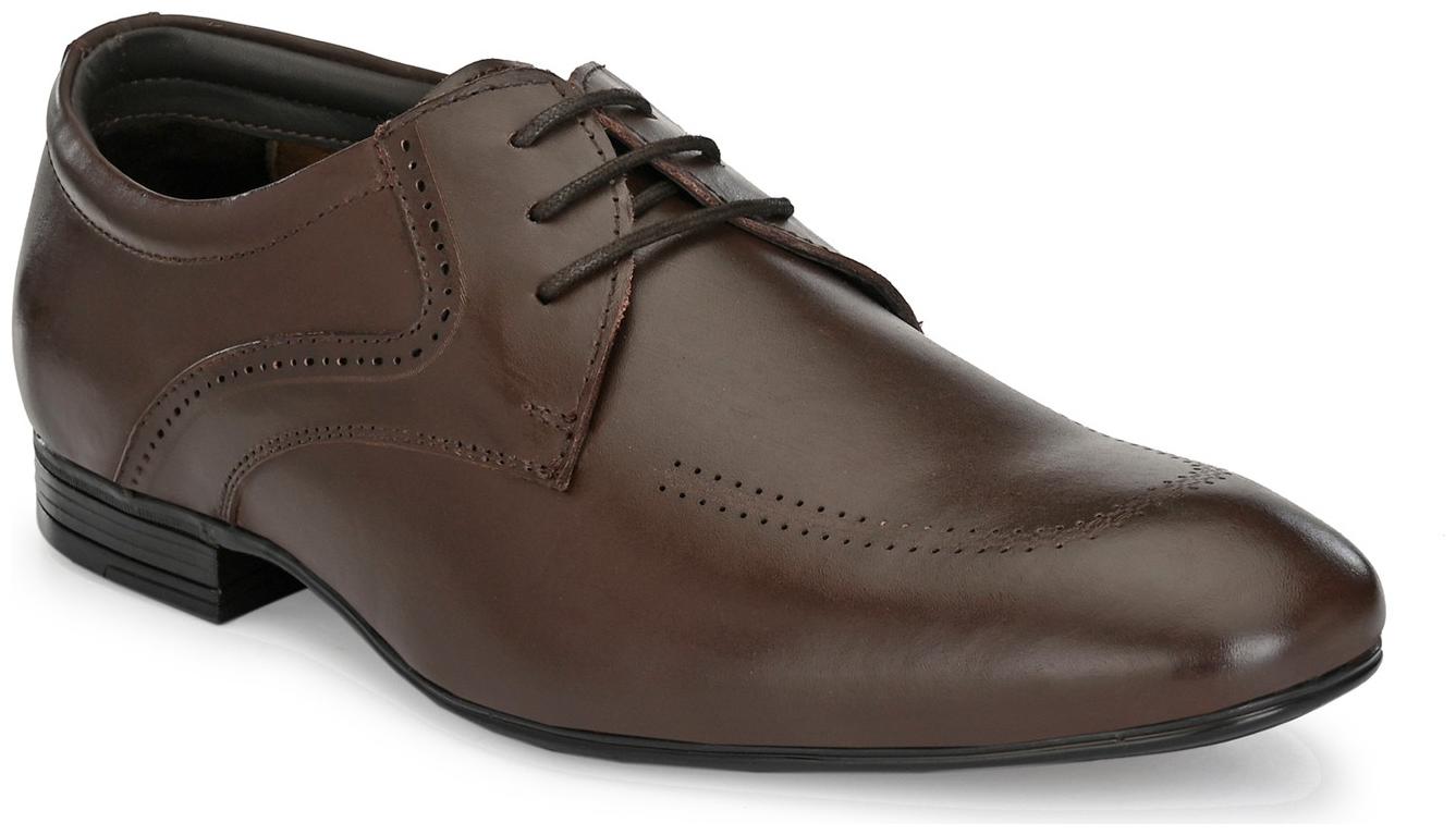 

JENJA Men Brown Derby Formal Shoes - V0797