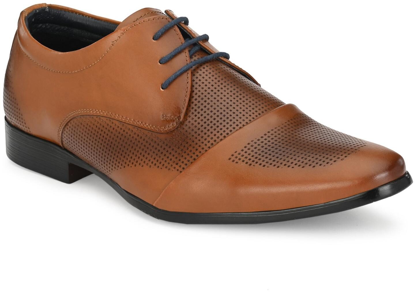 

JENJA Men Tan Derby Formal Shoes - V0790