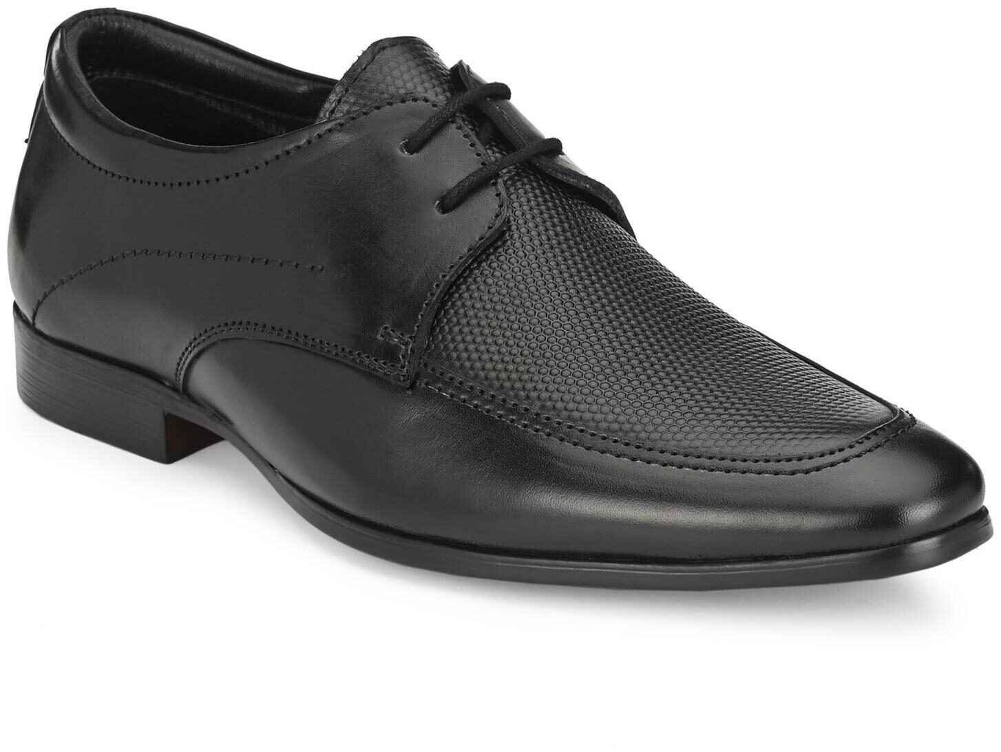 

JENJA Men Black Derby Formal Shoes - V0792