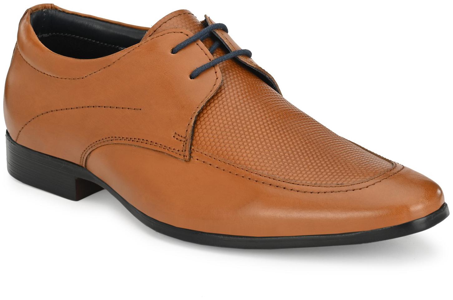 

JENJA Men Tan Derby Formal Shoes - V0792
