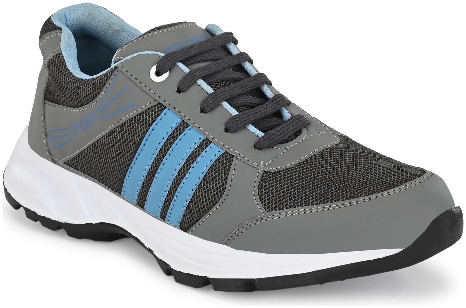 

JENJA Men Walking Shoes ( Grey )