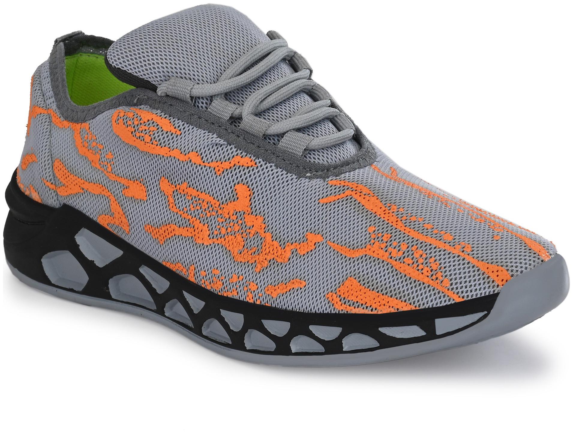 

JENJA Men Walking Shoes ( Grey )