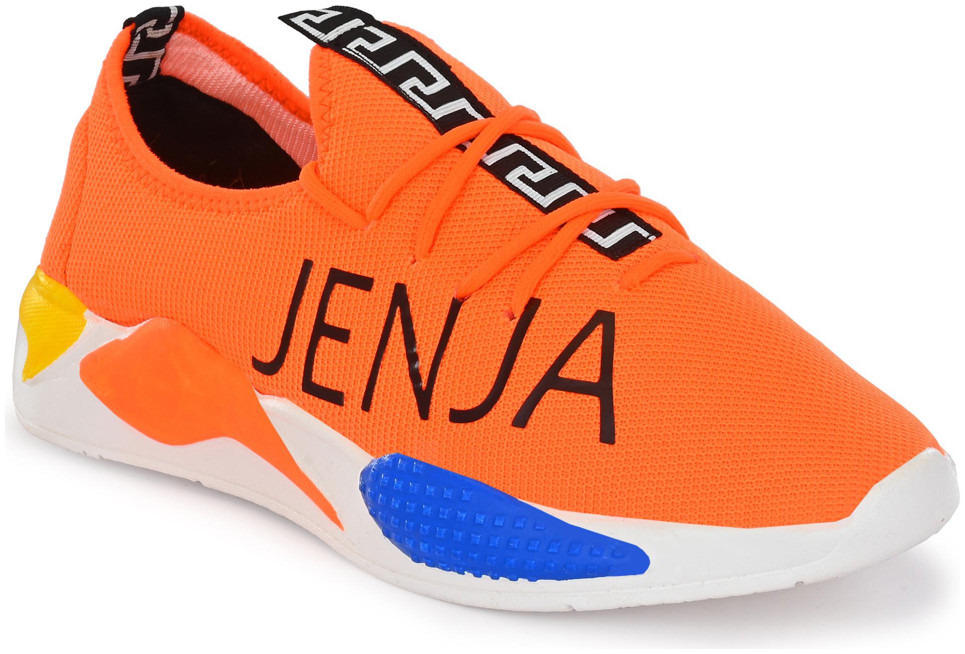 

JENJA Men Walking Shoes ( Orange )