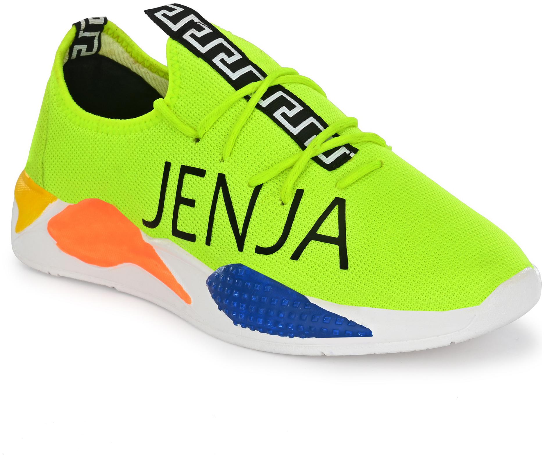 

JENJA Men Walking Shoes ( Green )