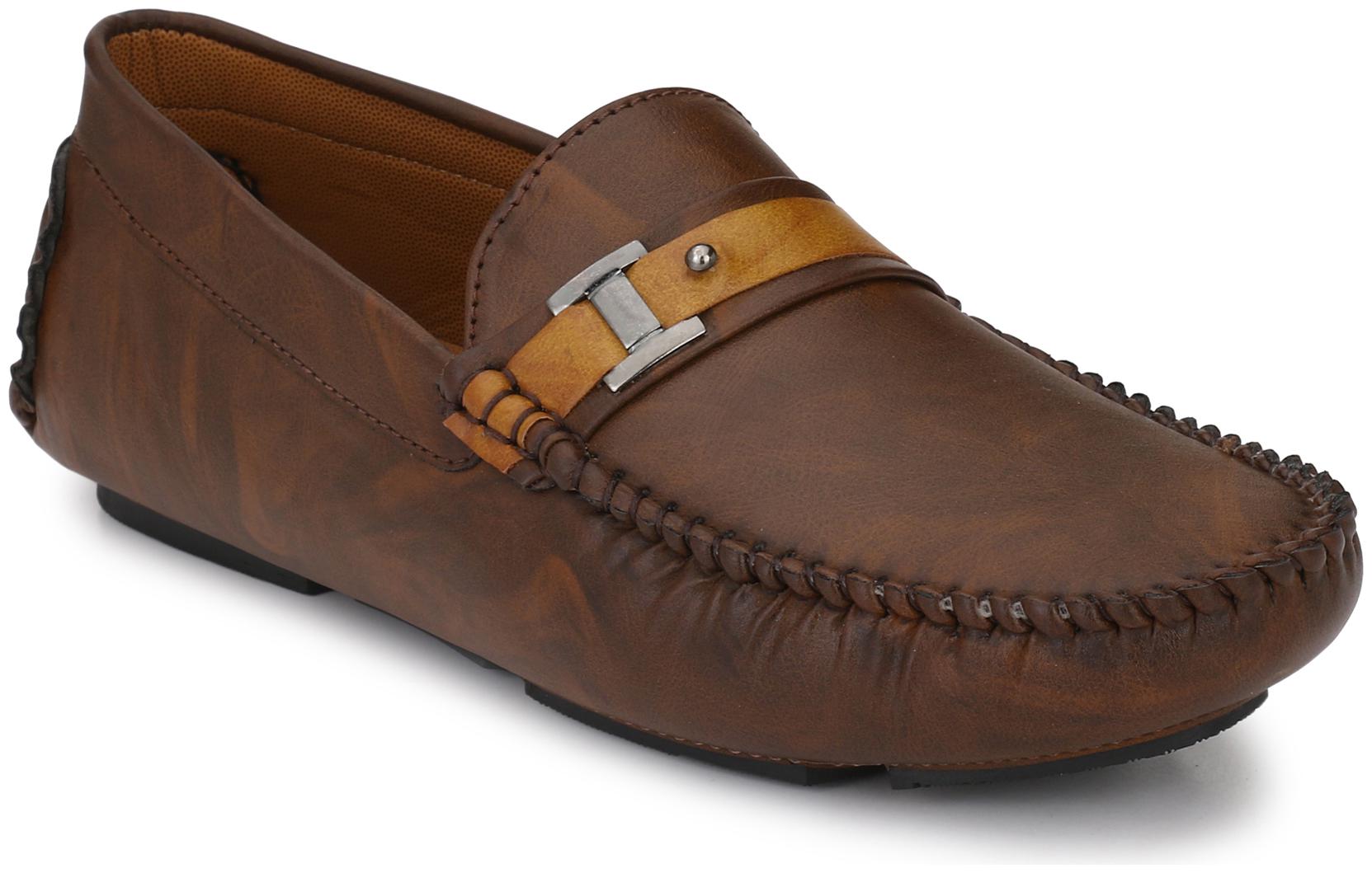 

John Karsun Men Brown Loafers - 3530-BROWN