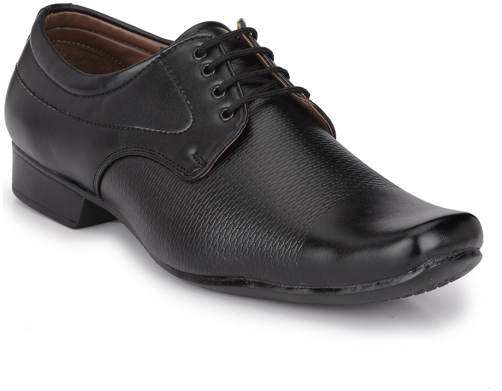 

John Karsun Men Black Slip-On Formal Shoes - 1709-BLACK