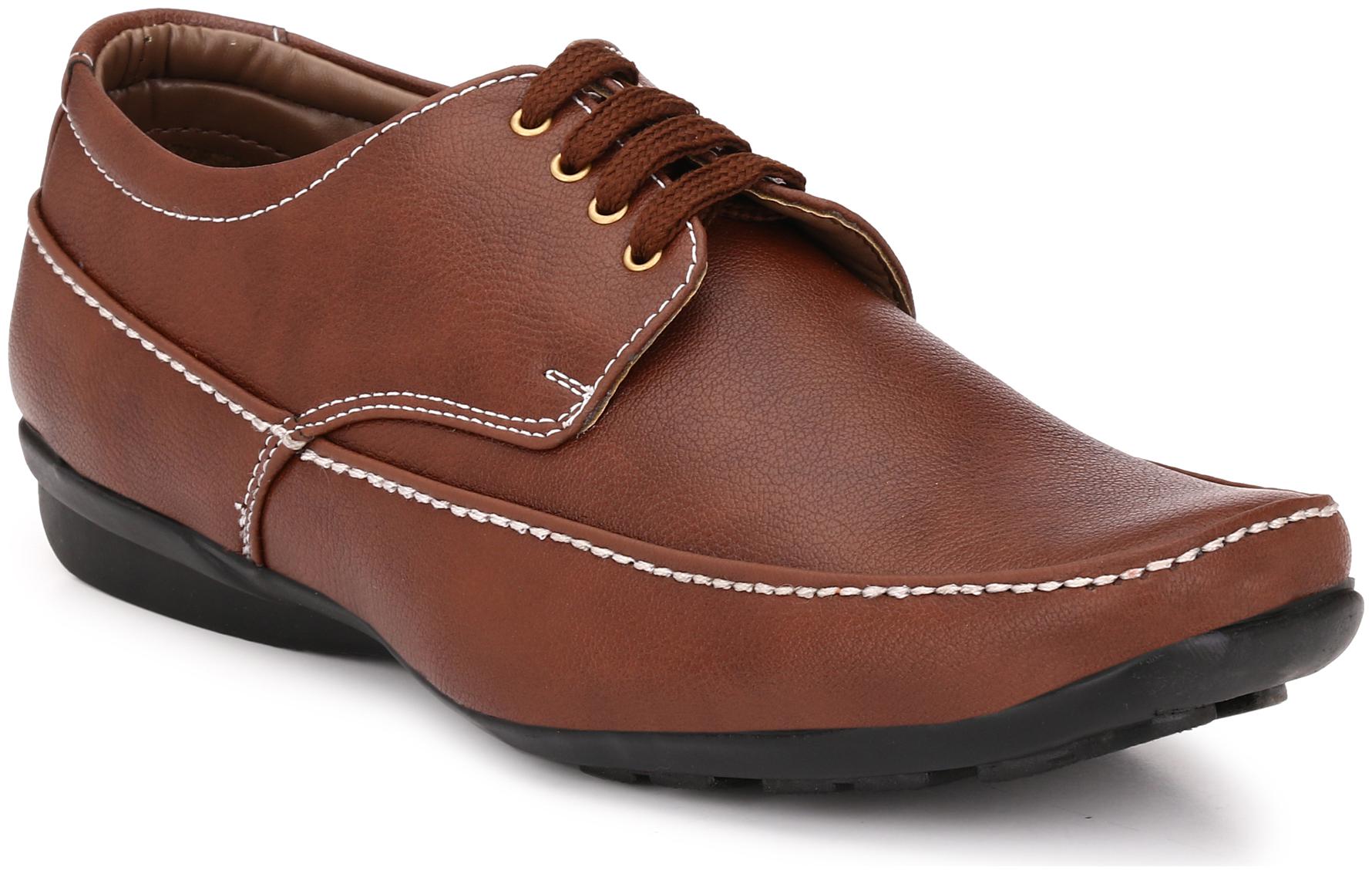 

John Karsun Men Brown Derby Formal Shoes - 3201-BROWN