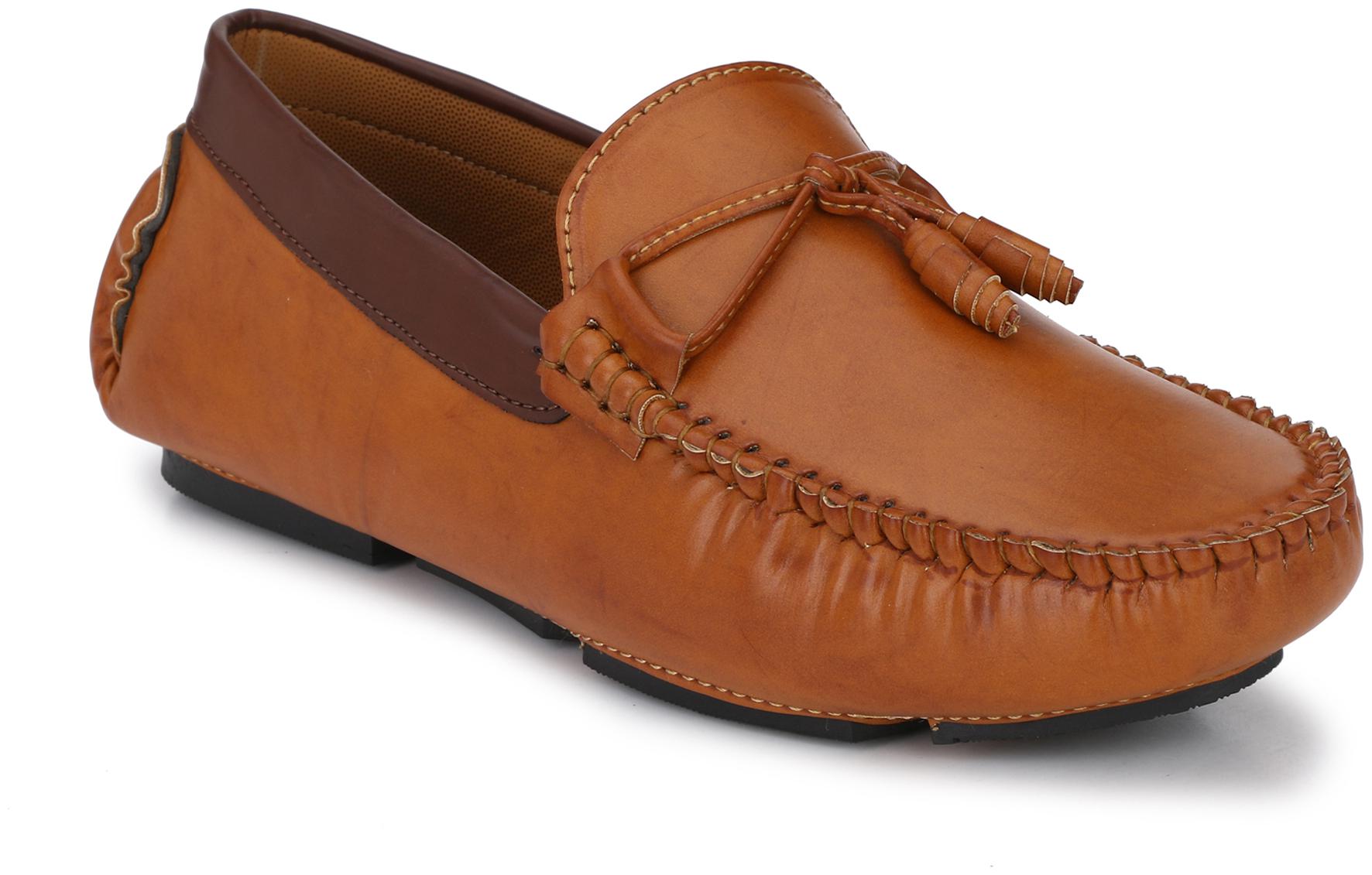 

John Karsun Men Tan Loafers - 3548-TAN