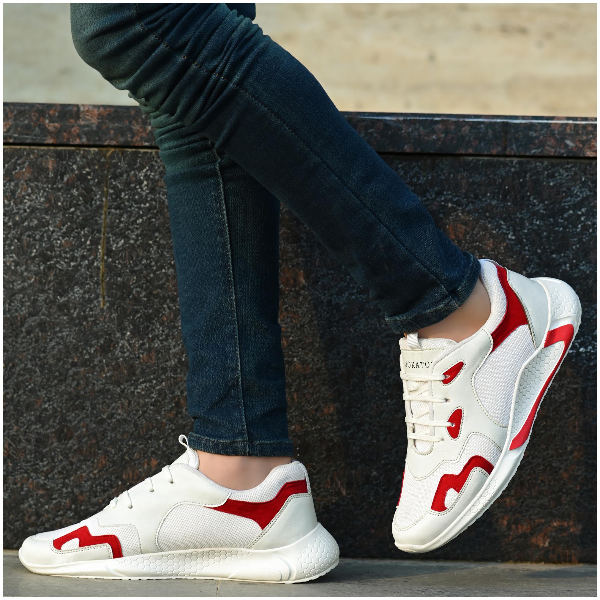 

Jokatoo Men Riding Shoes ( White )